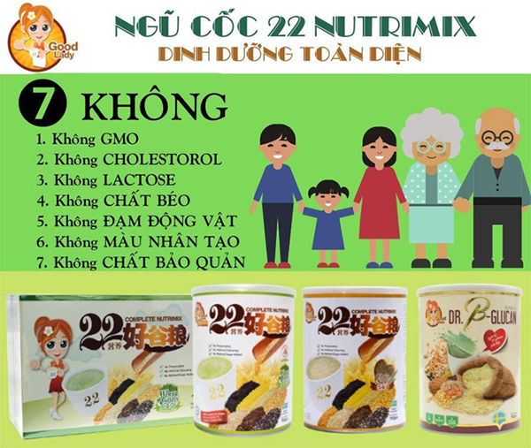 Nơi bán bột ngũ cốc cho người ăn chay chất lượng từ hơn 22 loại hạt Chay2