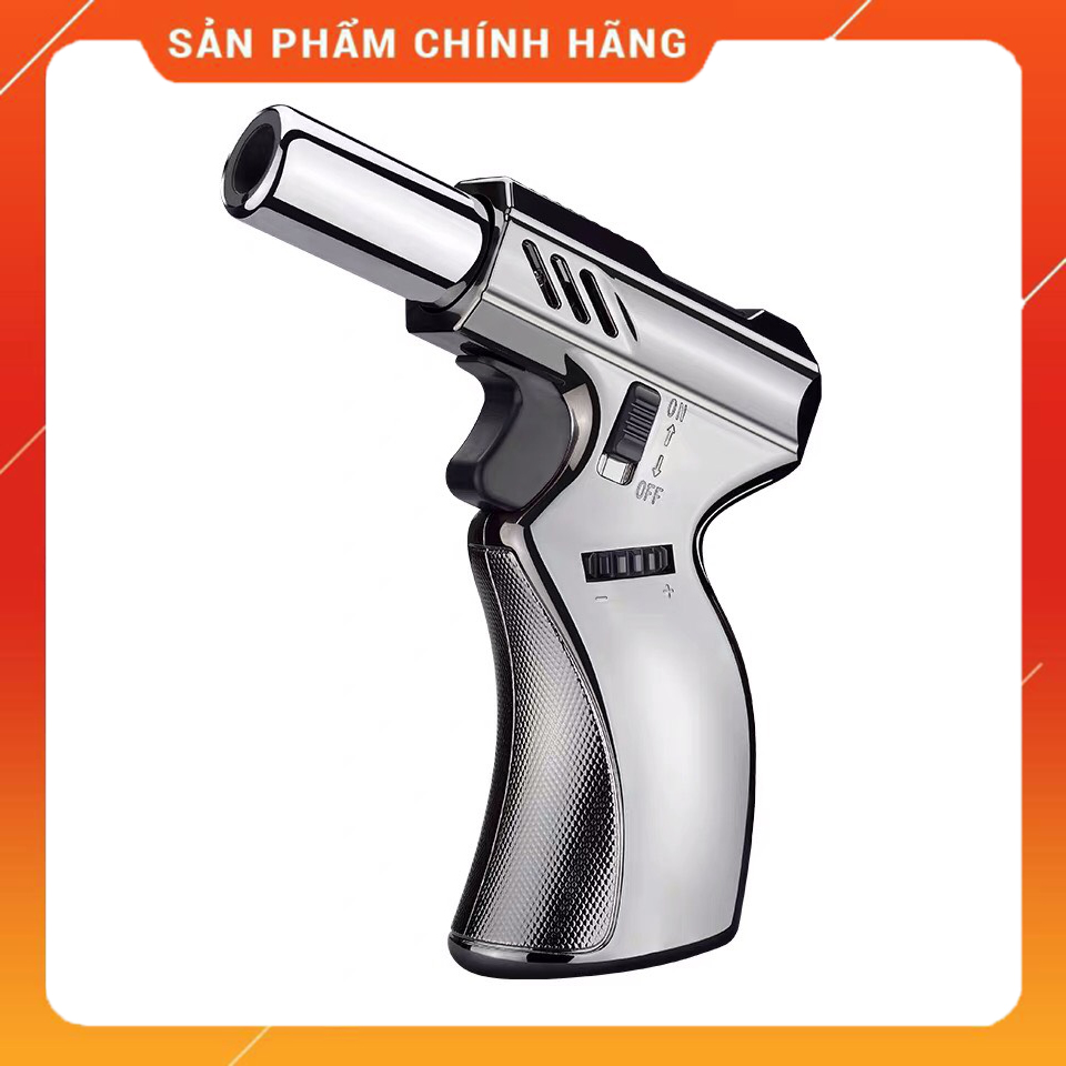 Hột Quẹt Bật Lửa Focus SG-004 Khò 1 Tia Cực Mạnh Để Bàn Cực Mạnh Kiểu Dáng Độc Lạ