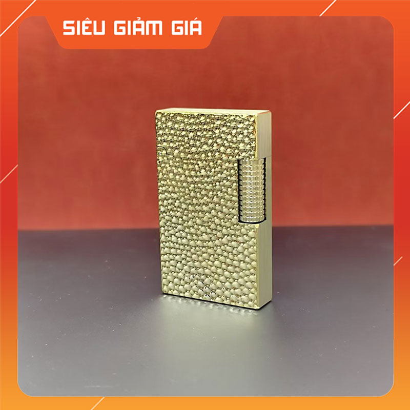 Hột Quẹt Bật Lửa Xăng Đá Rowenta R10-010 Họa Tiết Dung Nham Núi Lửa Đẹp Độc Lạ Tay Đánh Lửa Restro