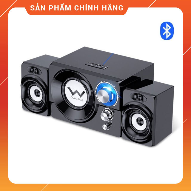Loa Nghe Nhạc Loa Vi Tính Buetooth DUAL BASS SADA S-20 Đèn LED Nghe Nhạc Cực Đã