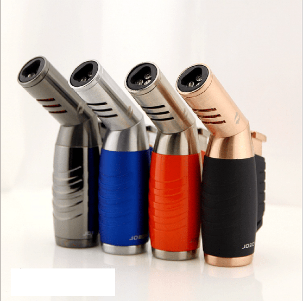 Hộp Quẹt Bật Lửa Jobon ZB-578 Khò 3 Tia Đầu Xoay Hai Chiều Để Bàn - (Nhiều màu)