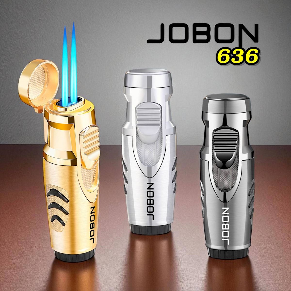 Bật lửa khò 2 tia Jobon ZB-636