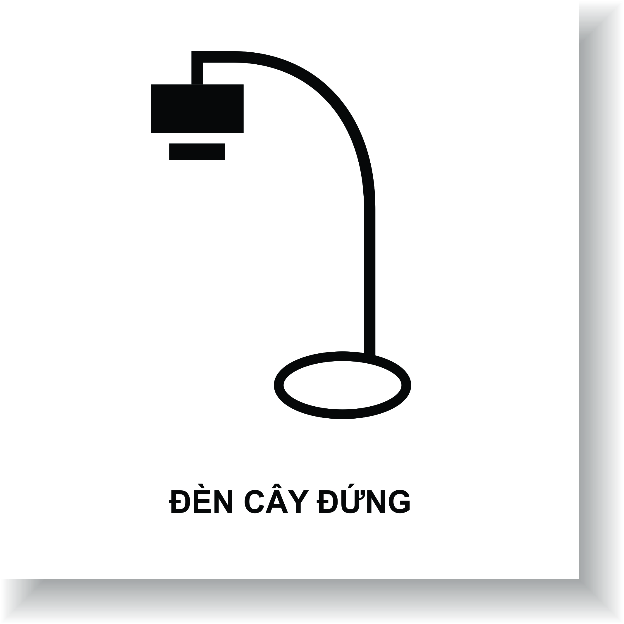 Đèn pha lê cây đứng