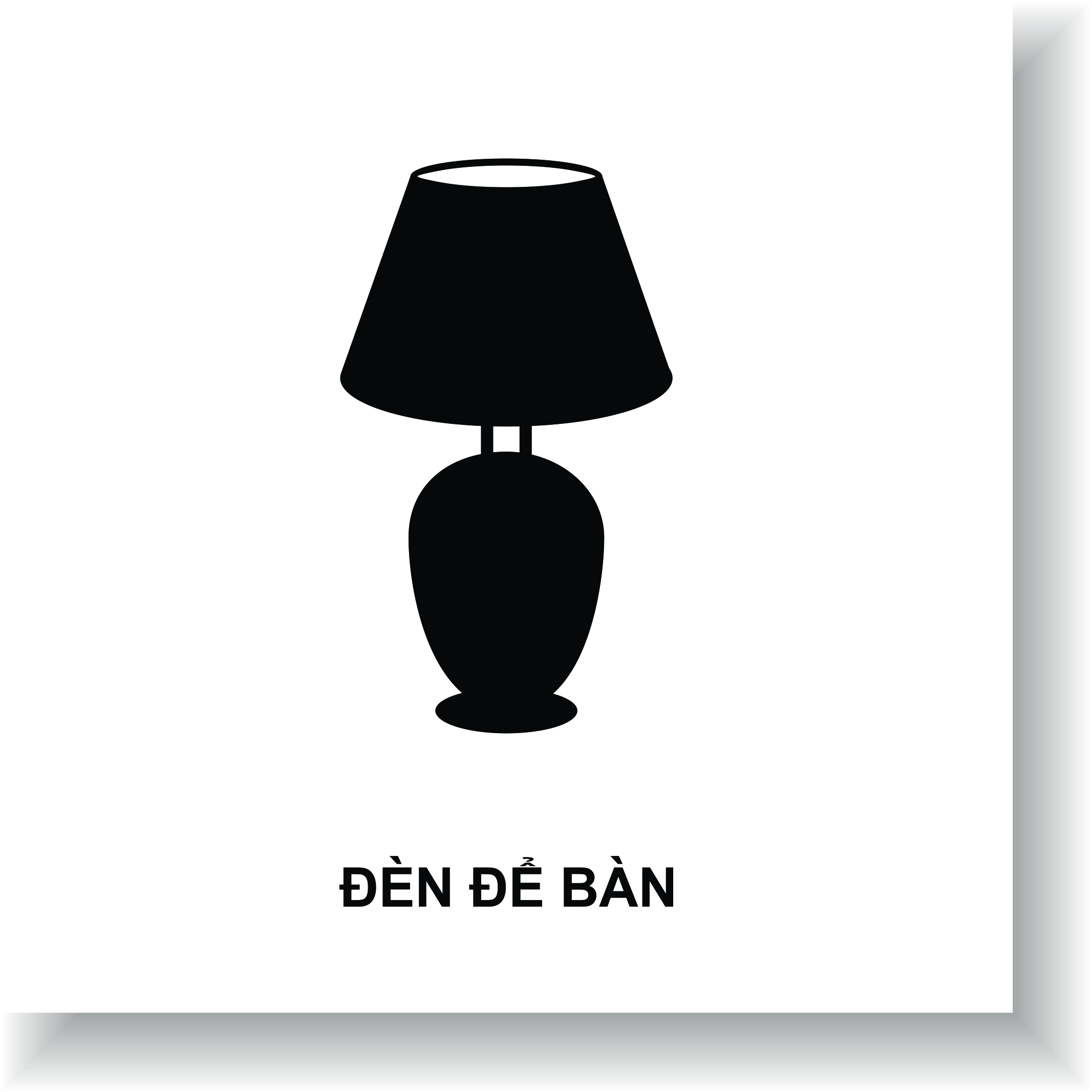 Đèn pha lê để bàn