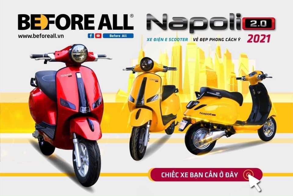 XE MÁY ĐIỆN NAPOLI 2.0 HÃNG BEFOREALL
