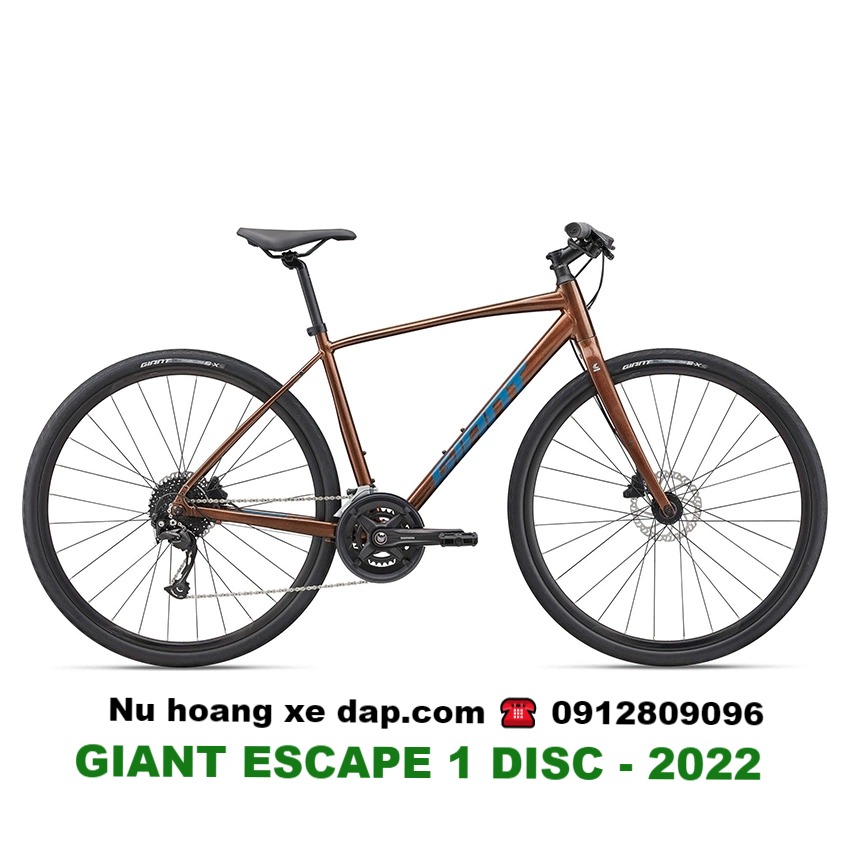 XE ĐẠP ĐƯỜNG PHỐ TOURING GIANT ESCAPE 1 DISC – PHANH ĐĨA, BÁNH 700C – 2022