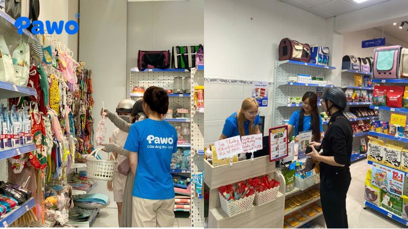 Pawo Pet Shop luôn đồng hành cùng bạn trong việc chăm sóc thú cưng