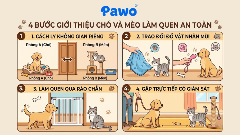 Quy trình giới thiệu thú cưng an toàn