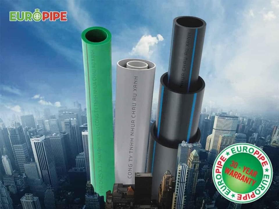 ỐNG NHỰA CHÂU ÂU XANH- EUROPIE