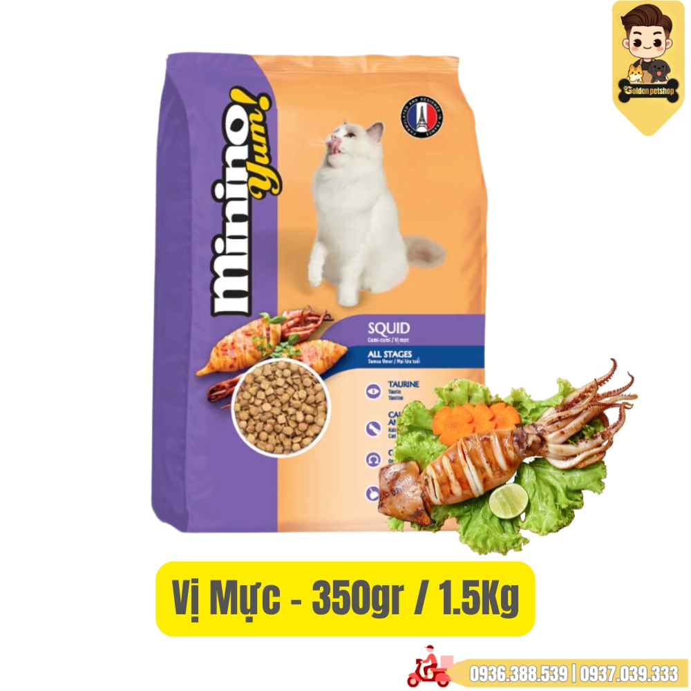 Thức ăn hạt cho mèo mọi lứa tuổi Minino