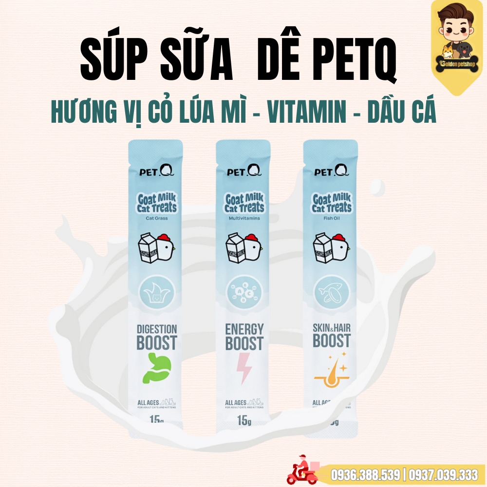 Súp thưởng Sữa dê PetQ