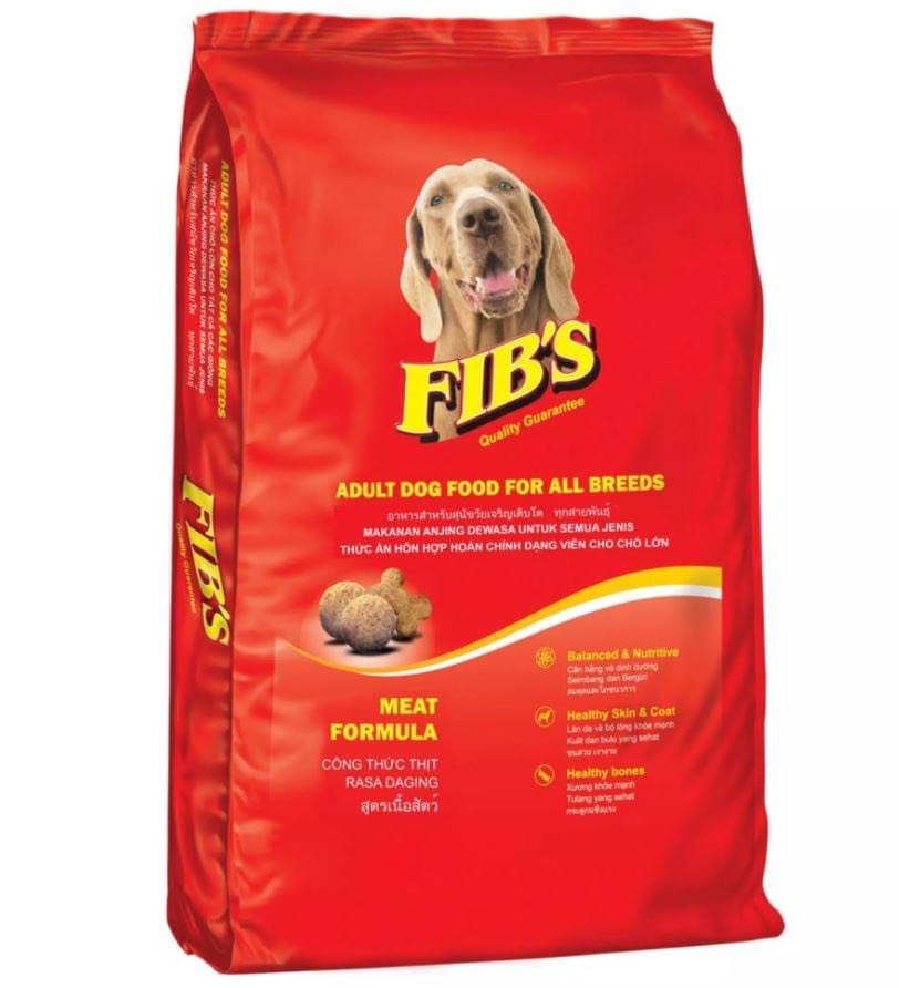 Thức Ăn Hạt Khô Cho Chó Lớn FIB'S Vị Bò