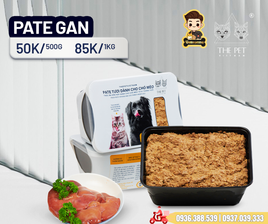Pate tươi cho chó mèo The Pet Viet Nam