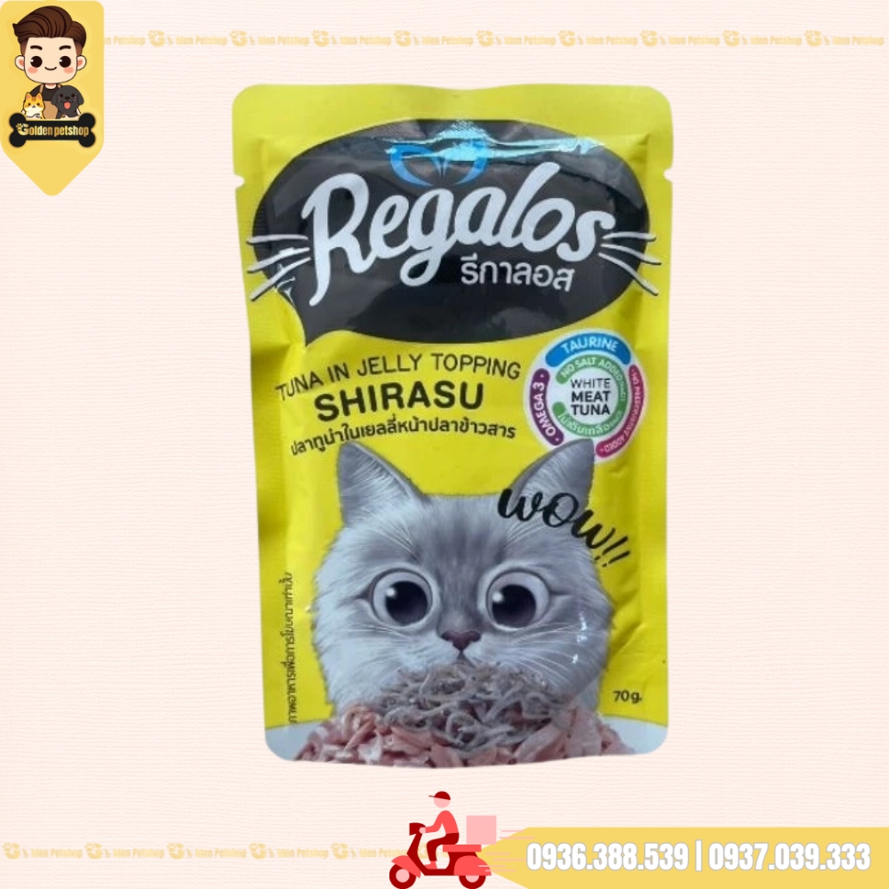 Pate cho mèo Regalos Thái Lan - gói 70g
