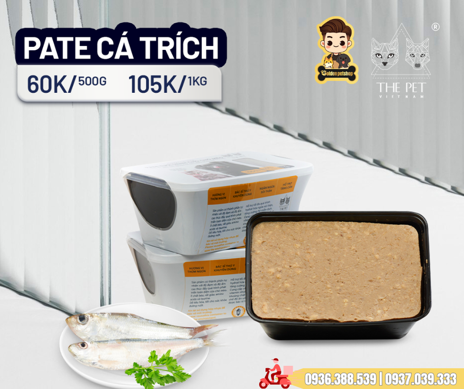 Pate tươi cho chó mèo The Pet Viet Nam