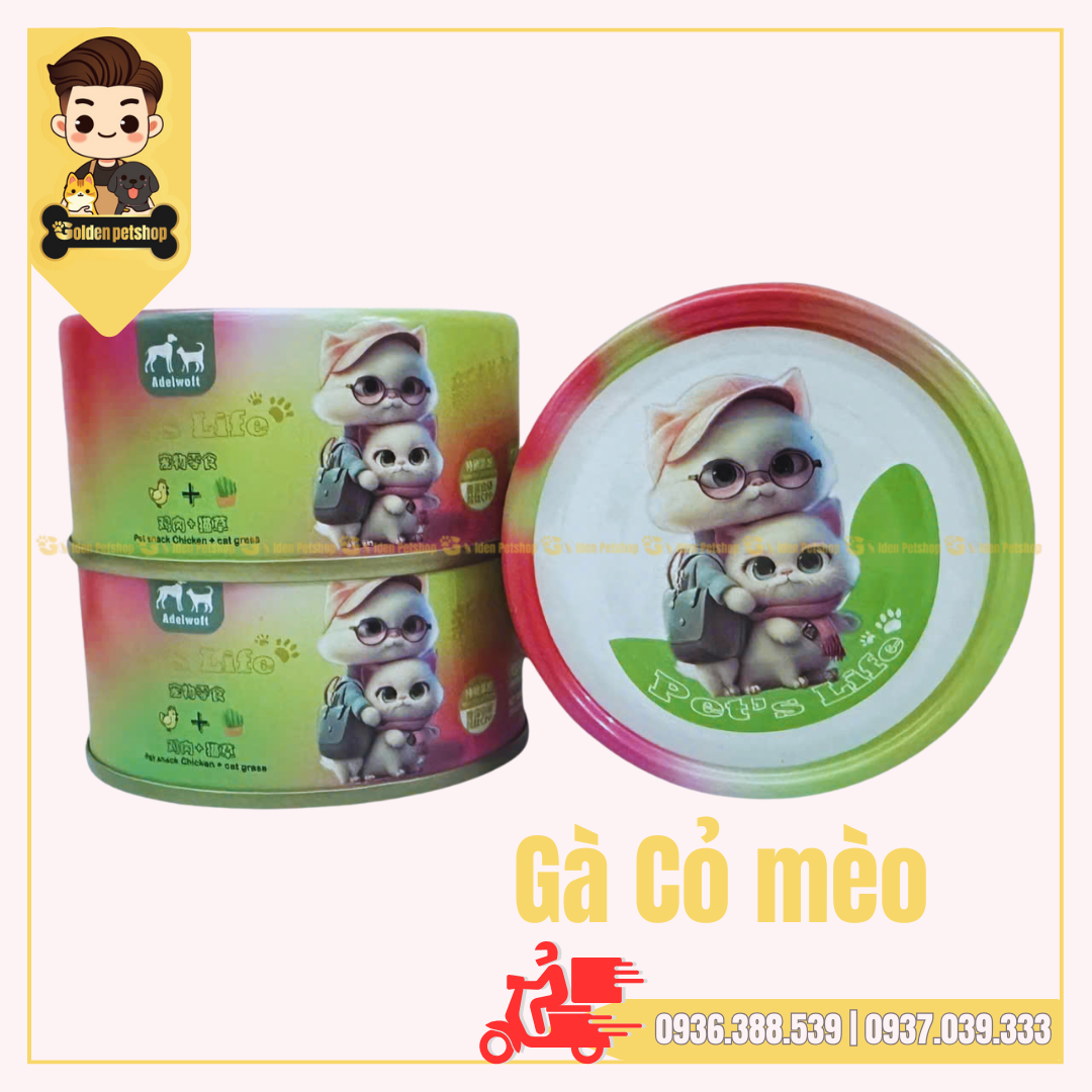 Pate giá sinh rẻ cho chó mèo Lon 85g đồng giá 9K