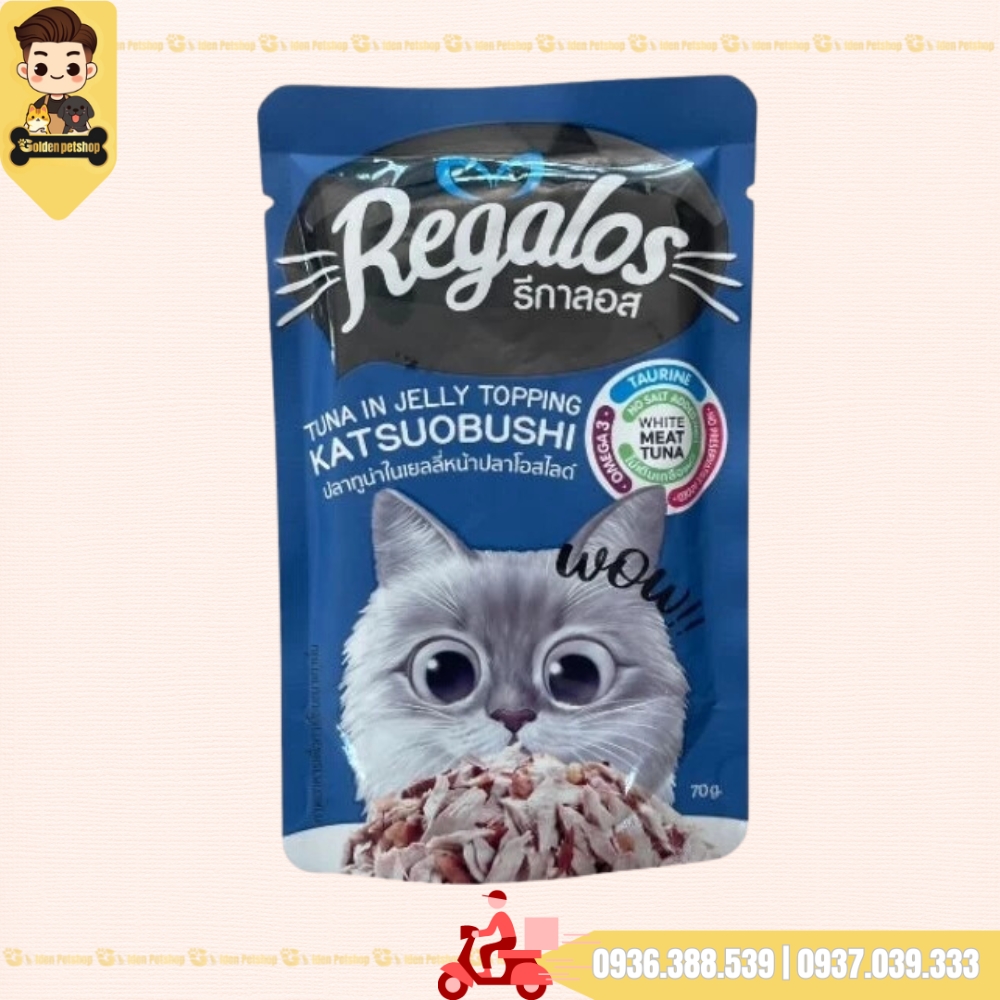 Pate cho mèo Regalos Thái Lan - gói 70g