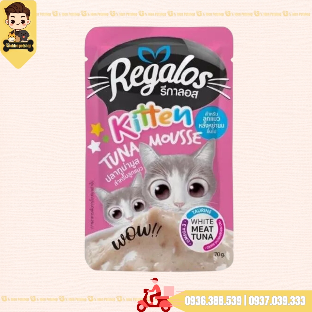 Pate cho mèo Regalos Thái Lan - gói 70g
