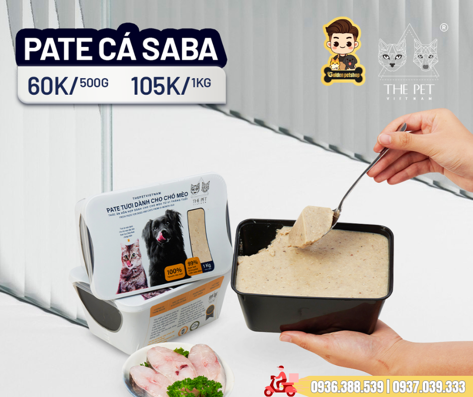 Pate tươi cho chó mèo The Pet Viet Nam