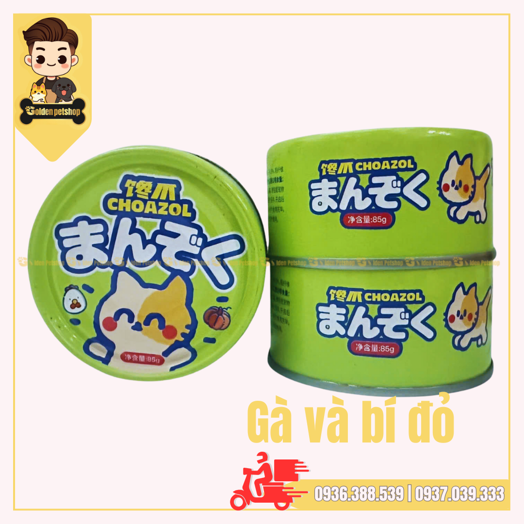 Pate giá sinh rẻ cho chó mèo Lon 85g đồng giá 9K