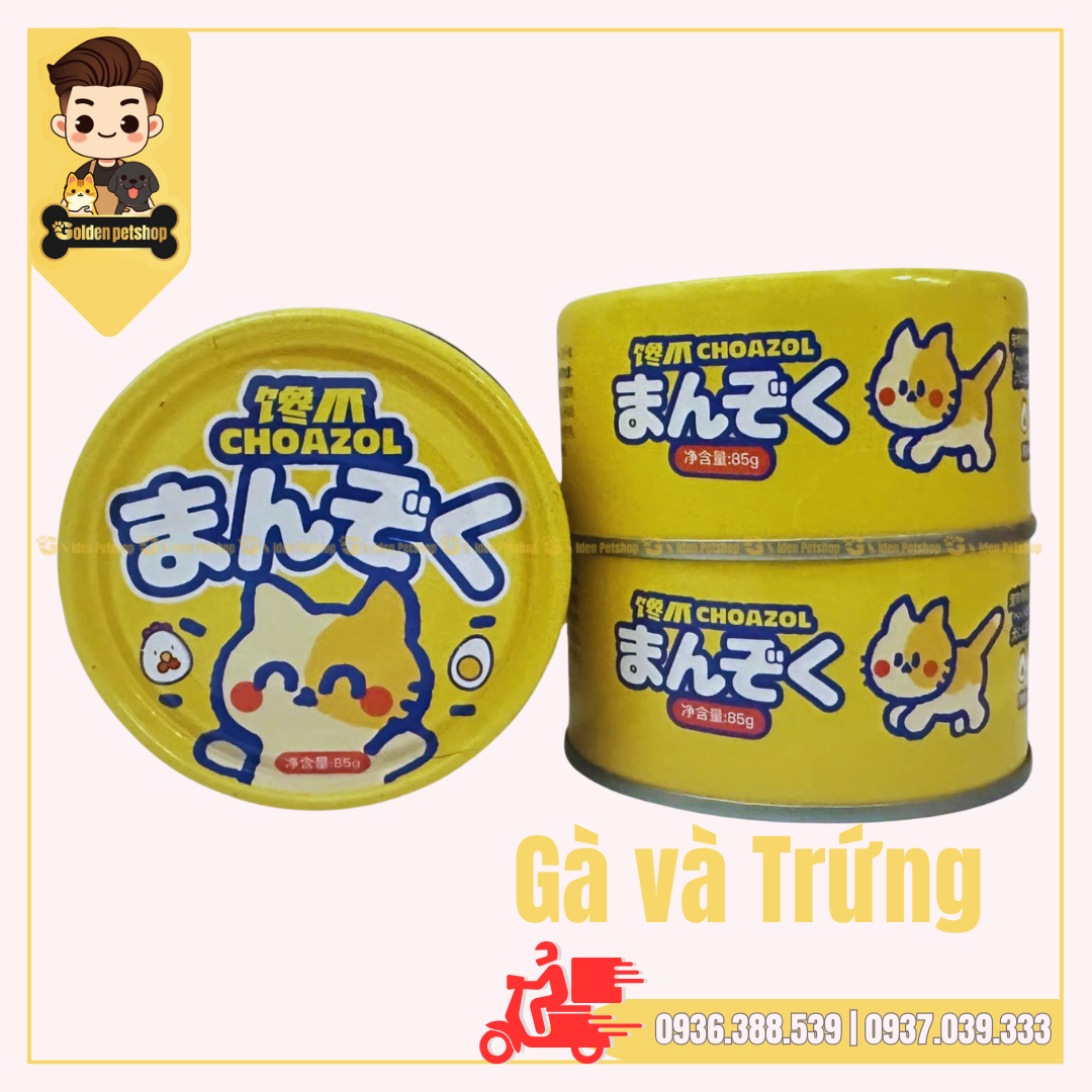 Pate giá sinh rẻ cho chó mèo Lon 85g đồng giá 9K