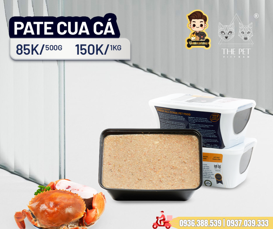Pate tươi cho chó mèo The Pet Viet Nam