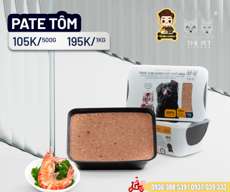 Pate tươi cho chó mèo The Pet Viet Nam
