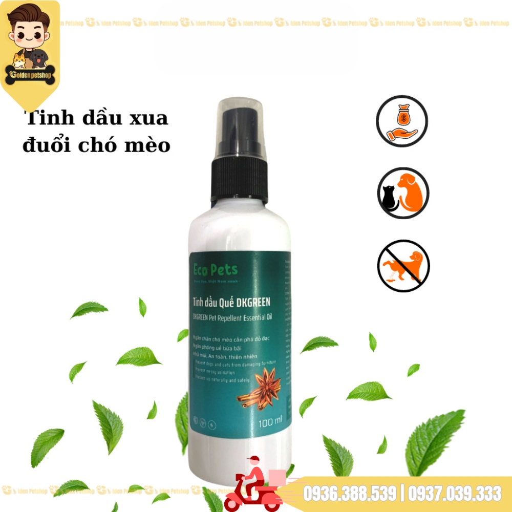 Xịt ngăn chó mèo phóng uế, đi vệ sinh bậy DKGreen