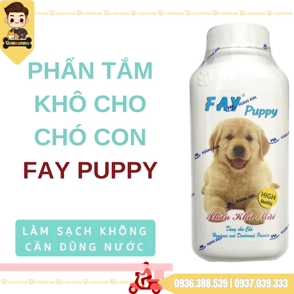 Phấn tắm khô cho chó, mèo, hamster, thỏ