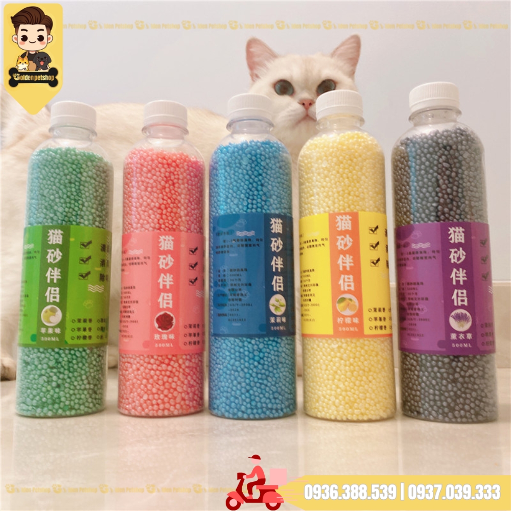 Hạt khử mùi, hút ẩm cho cát vệ sinh mèo Taotao pets - Nhiều mùi