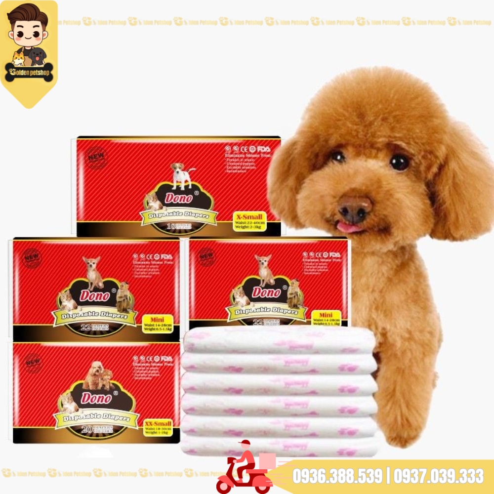 Tả, Bỉm cho chó Cái Dono - Nhiều kích cở