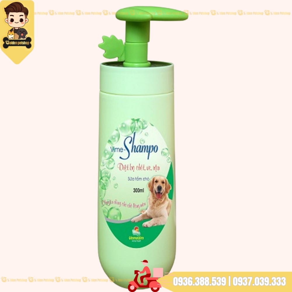 Sữa tắm ngừa ve dành cho chó lông màu Vemedim - Chai 300ml