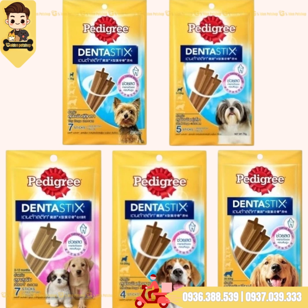 Xương gặm cho chó Pedigree Denta stix - nhiều kích cở