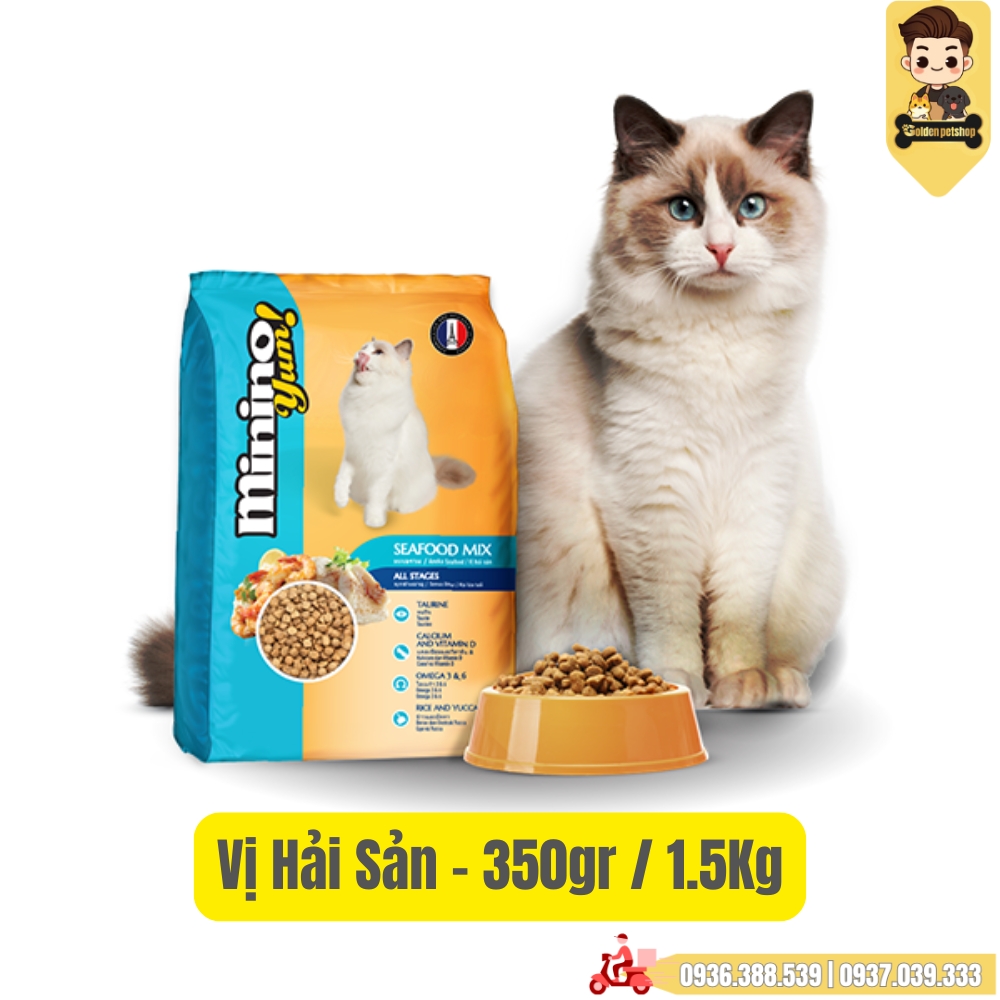 Thức ăn hạt cho mèo mọi lứa tuổi Minino