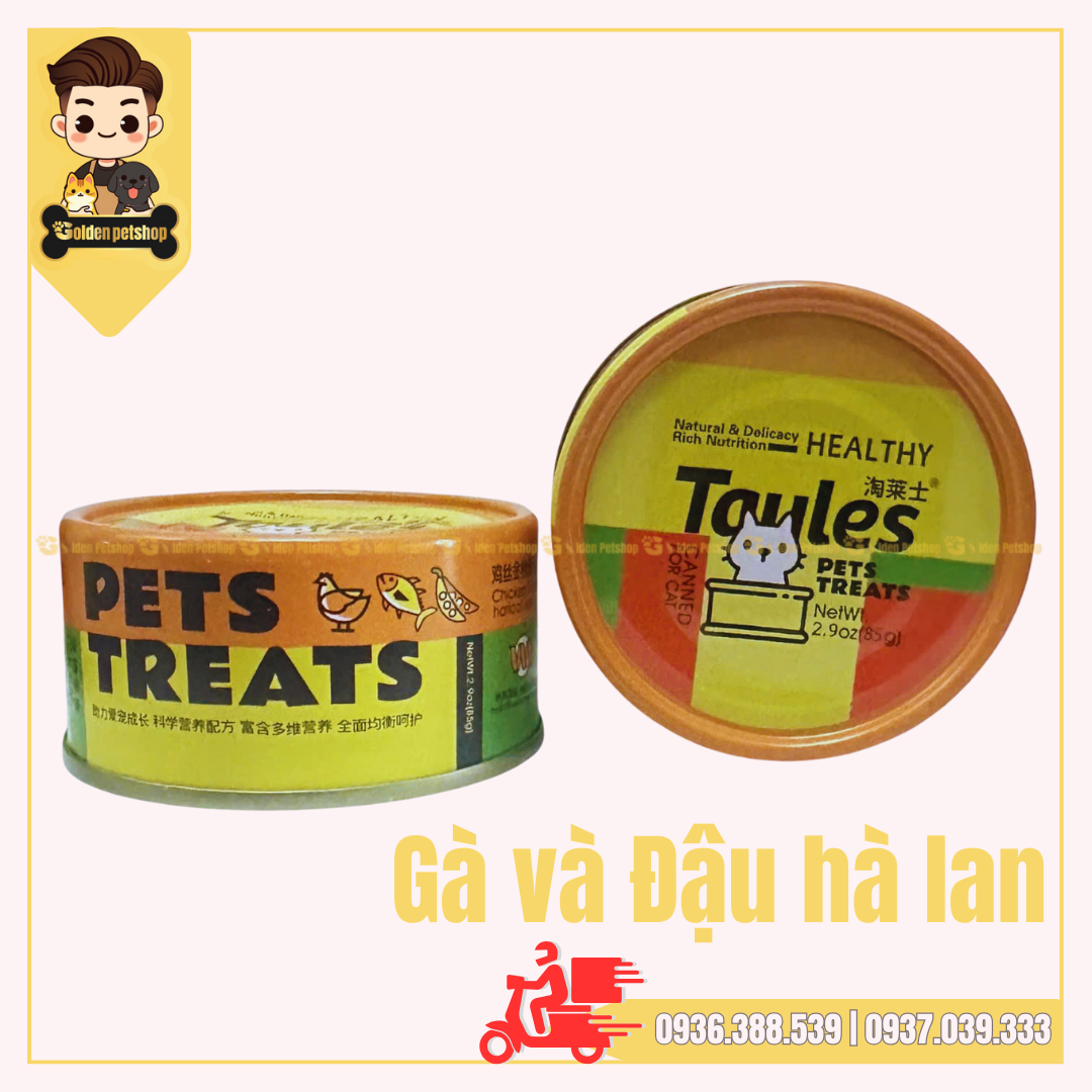 Pate giá sinh rẻ cho chó mèo Lon 85g đồng giá 9K