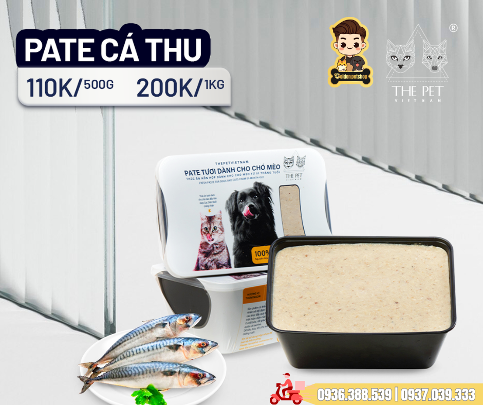 Pate tươi cho chó mèo The Pet Viet Nam