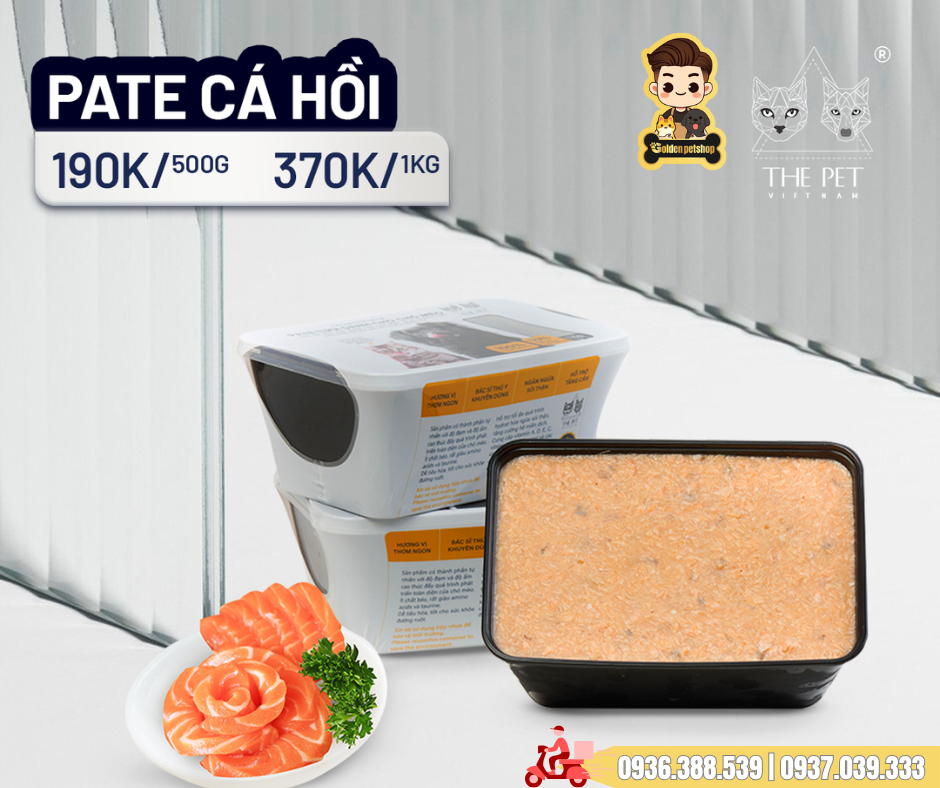 Pate tươi cho chó mèo The Pet Viet Nam