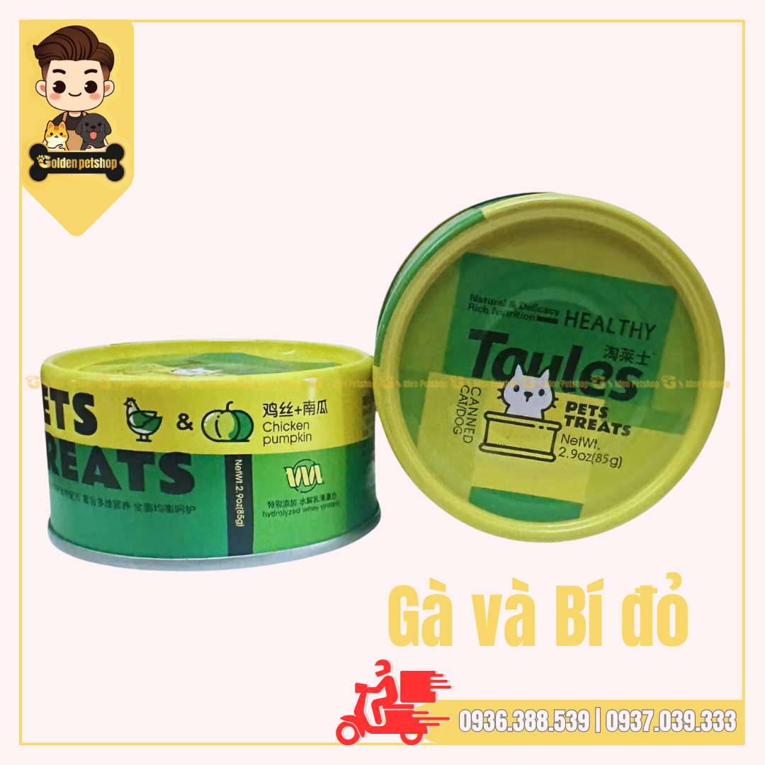 Pate giá sinh rẻ cho chó mèo Lon 85g đồng giá 9K
