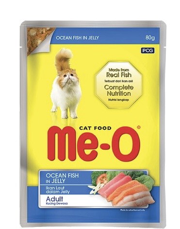 Pate cho mèo Me-o Wet - gói 80g