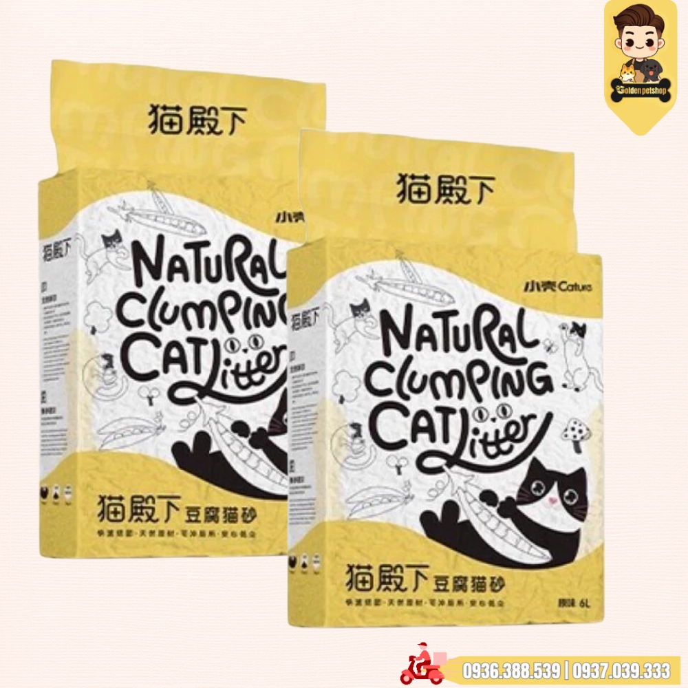 Cát vệ sinh cho mèo - Cature Purcat 6L