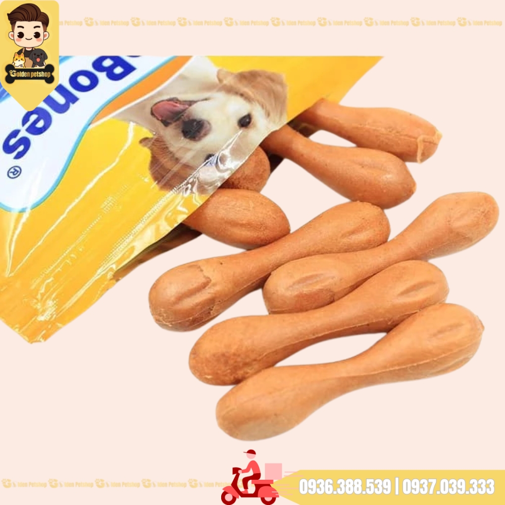 Xương sữa gặm cho chó Vegebones -  gói 60g