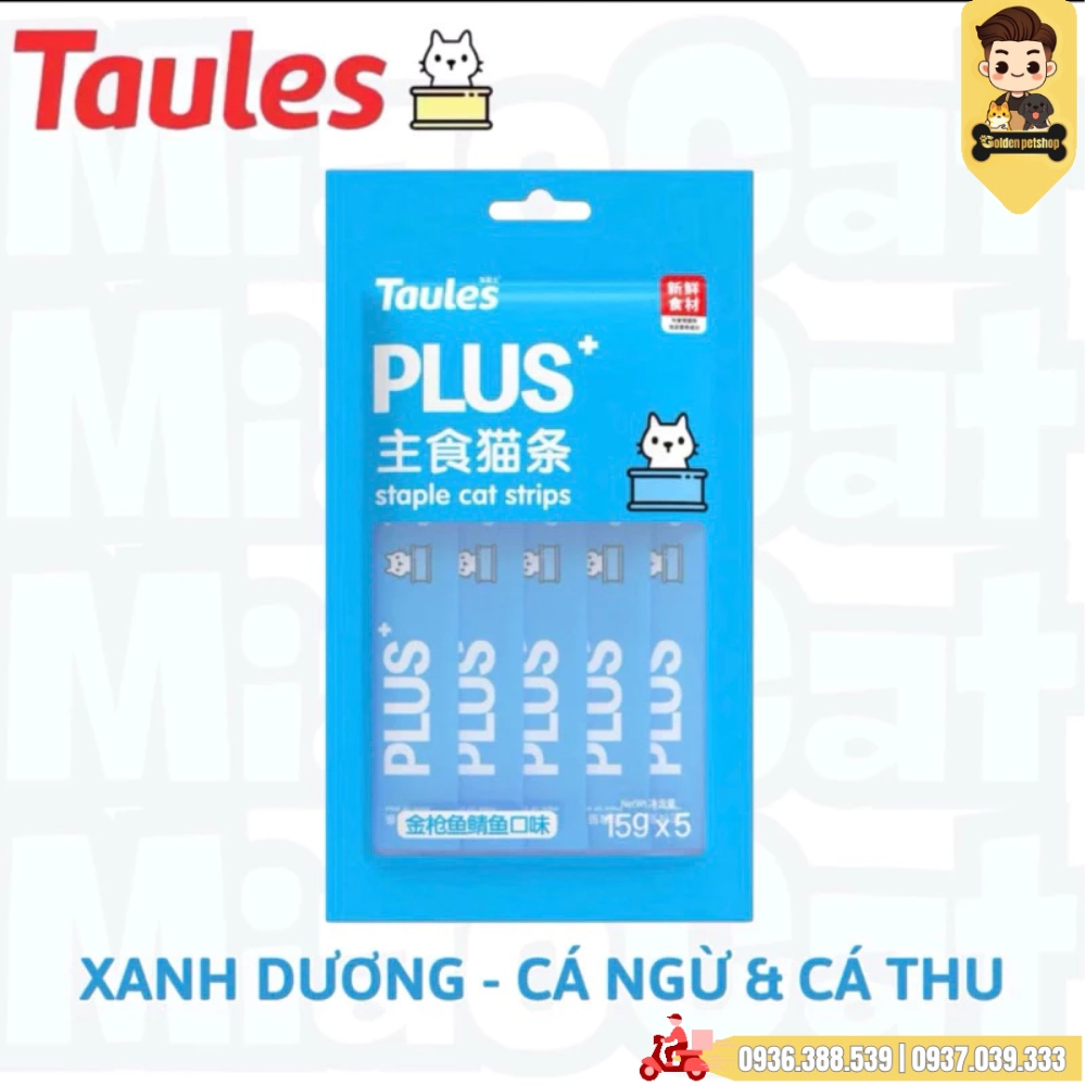Súp thưởng cho chó mèo Taules plus - gói 5 thanh