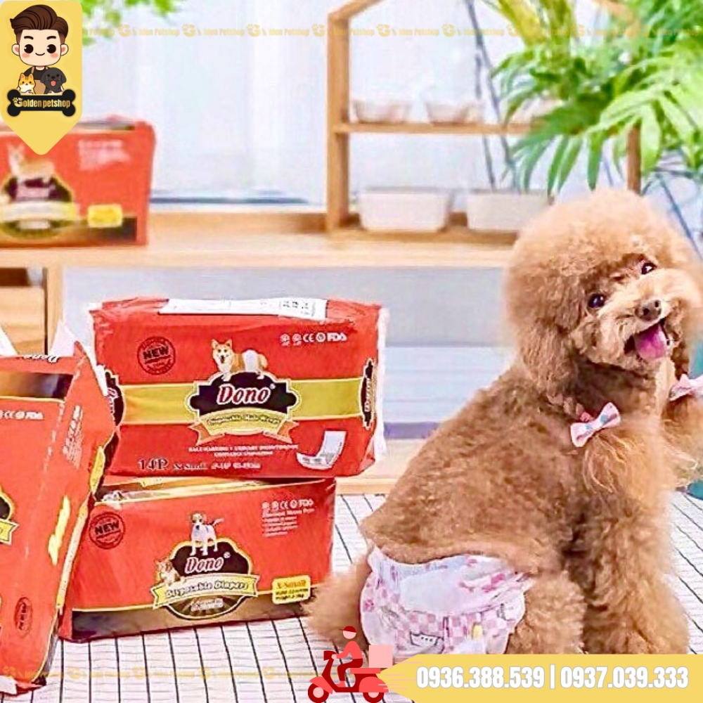 Tả, Bỉm cho chó Cái Dono - Nhiều kích cở