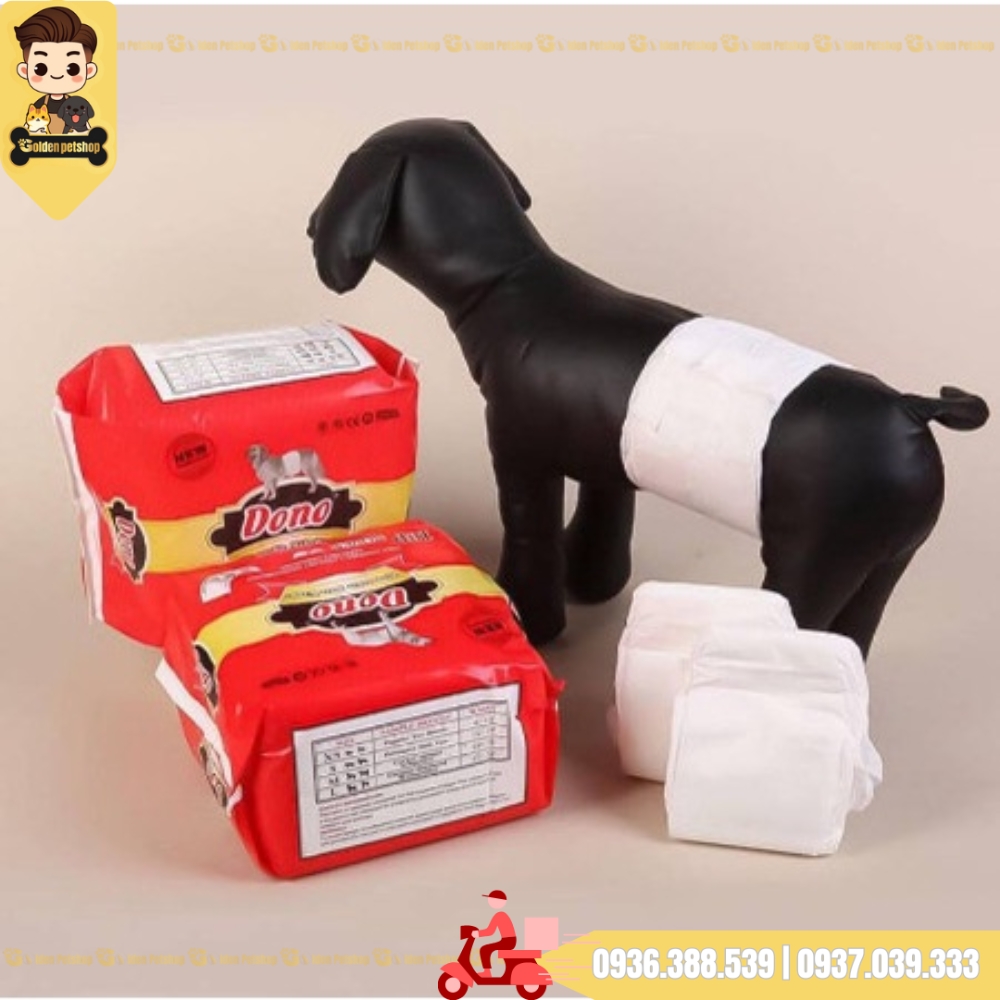 Tả, Bỉm cho chó Đực Dono - Nhiều kích cở