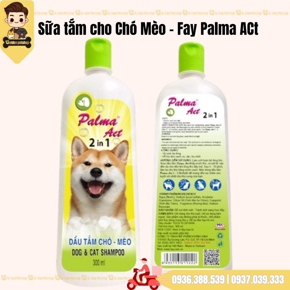 Sữa tắm Fay dành cho chó mèo - Nhiều loại