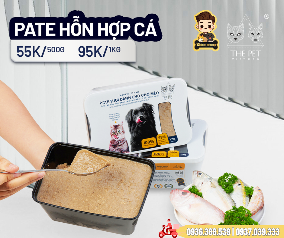 Pate tươi cho chó mèo The Pet Viet Nam