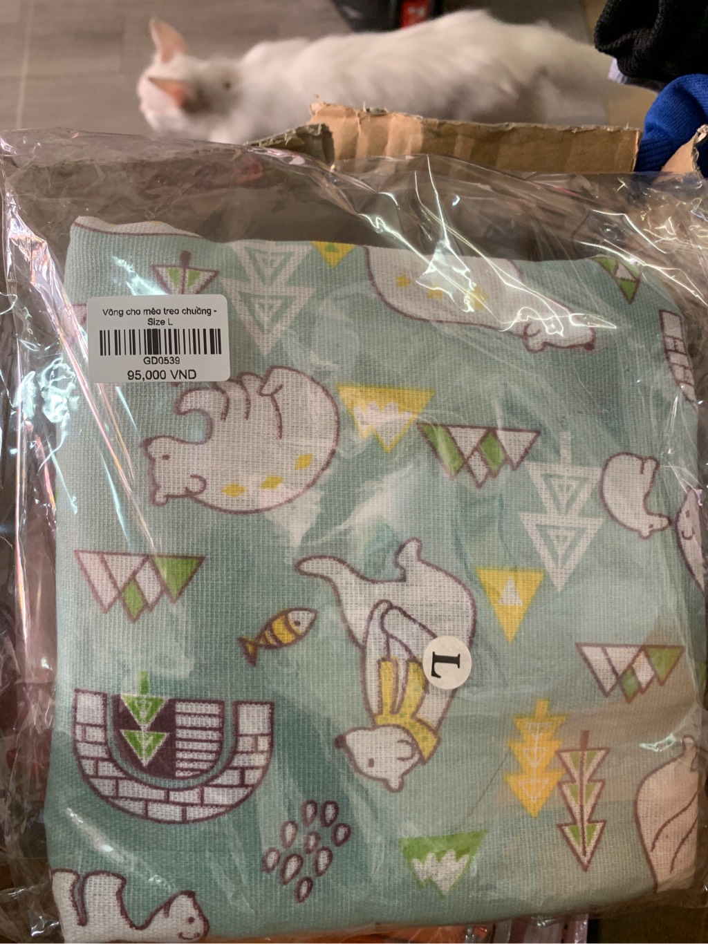 Võng cho mèo treo chuồng