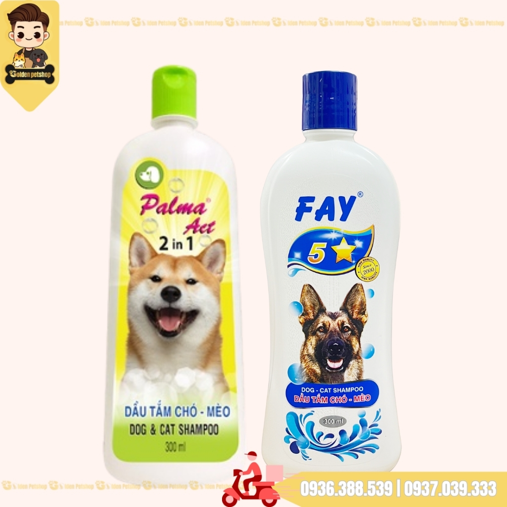 Sữa tắm Fay dành cho chó mèo - Nhiều loại