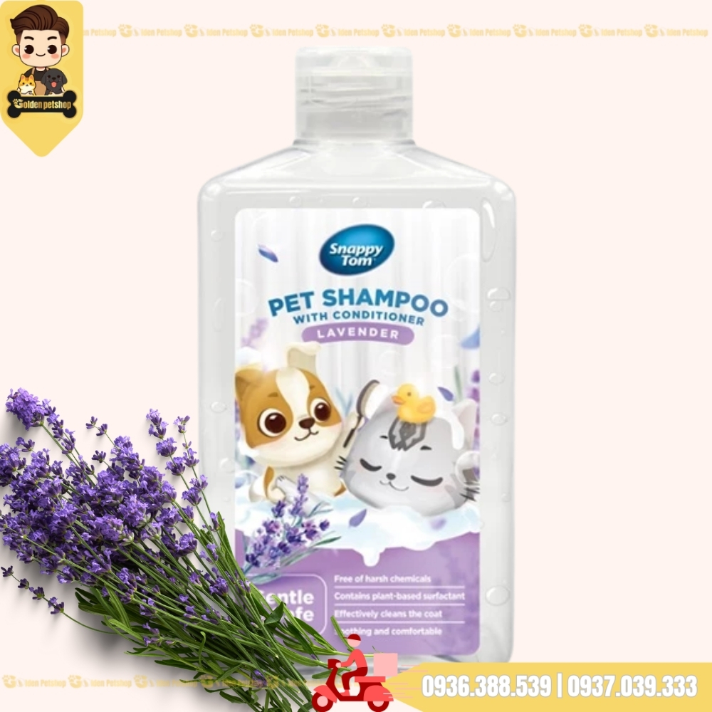 Sữa tắm cho chó mèo Snappy Tom - chai 500ml