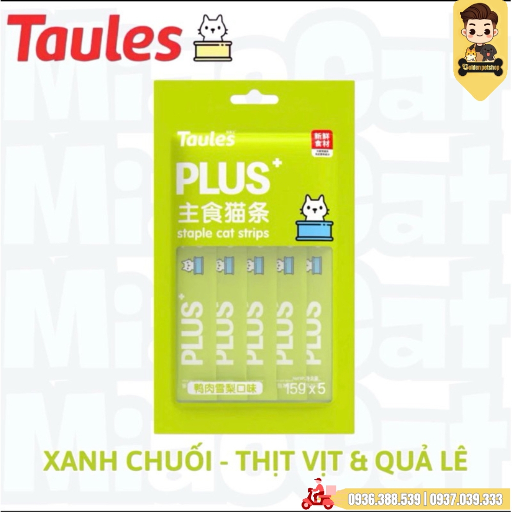 Súp thưởng cho chó mèo Taules plus - gói 5 thanh